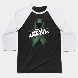 Support Aphasia Awareness Baseball T-Shirt